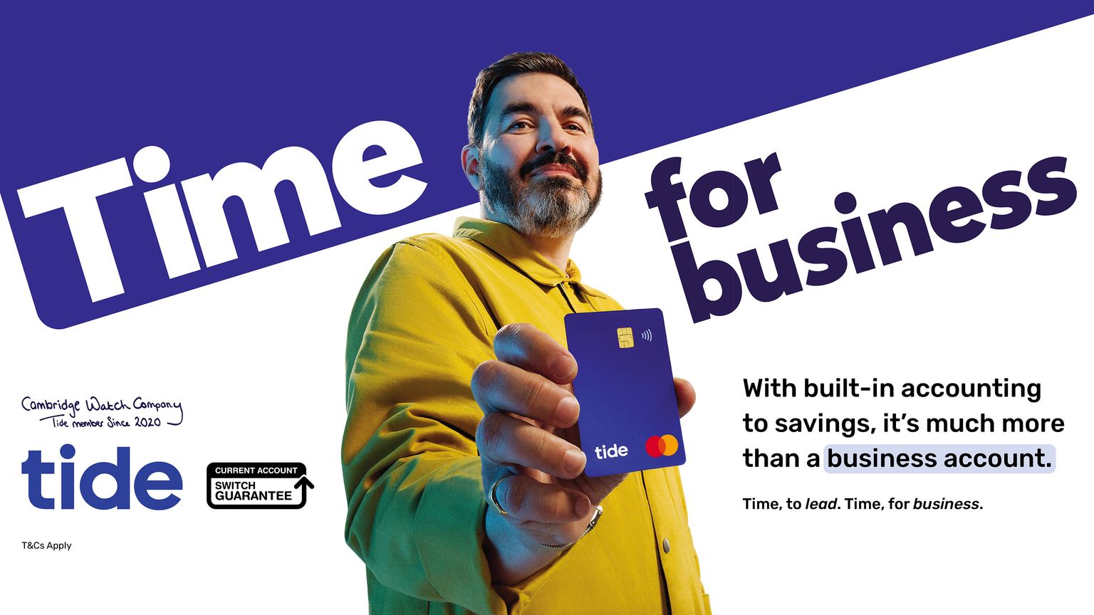 Time for business - Tide